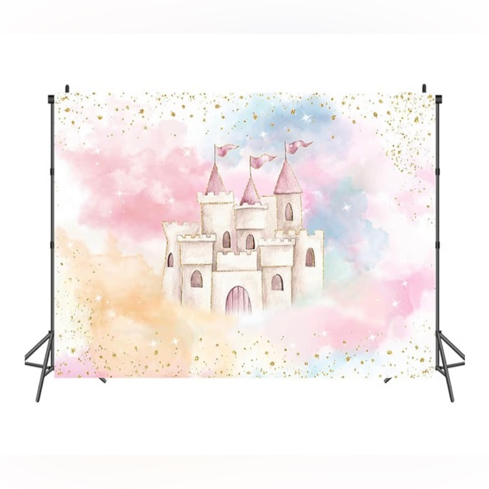 Princess Castle Backdrop